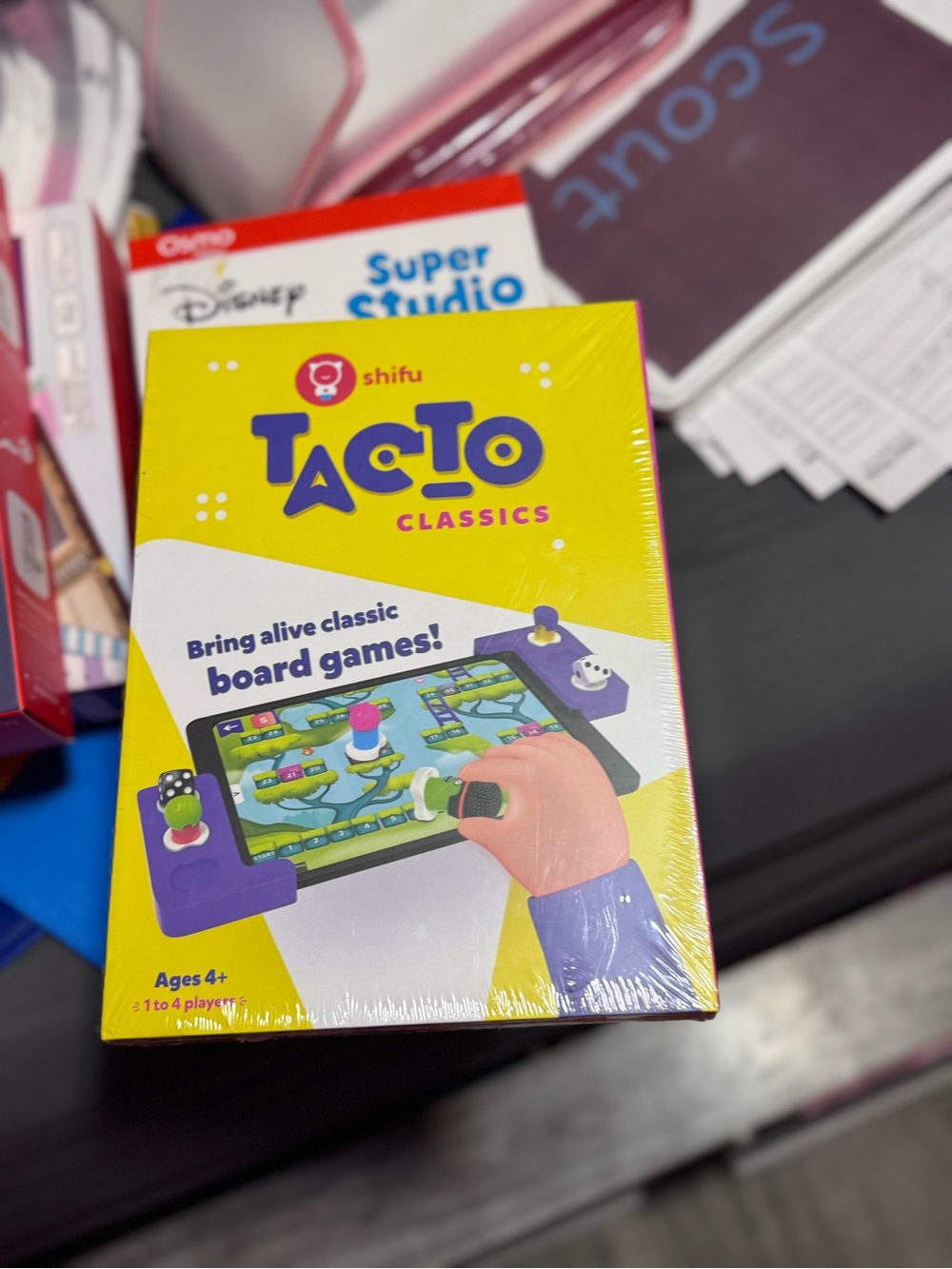 Shifu Tacto Classics Interactive Board Game Accessory - Yellow